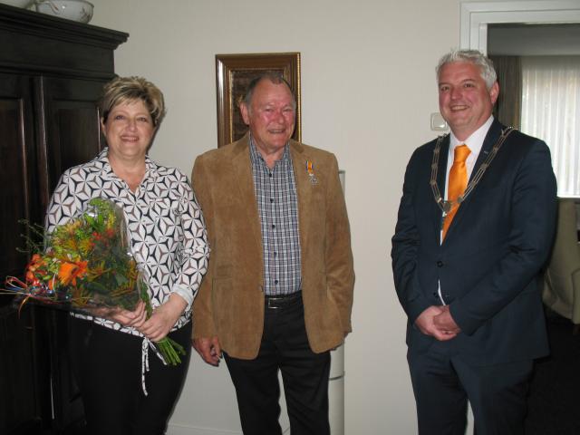 Dhr. Loonen en burgemeester Geurts
